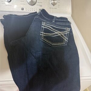 Ariat Women's Boot Cut Jeans - Dark Blue